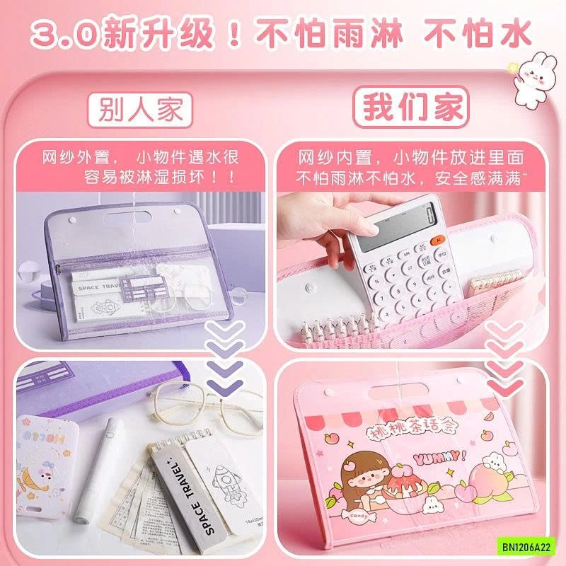 TÚI ĐỰNG TÀI LIỆU BẢN NGANG 14 NGĂN