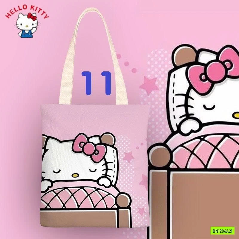 BST TÚI VẢI CANVAS KITTY