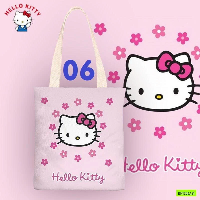 BST TÚI VẢI CANVAS KITTY