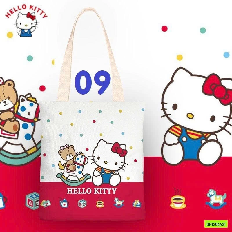 BST TÚI VẢI CANVAS KITTY