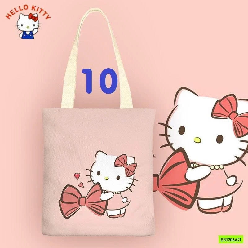 BST TÚI VẢI CANVAS KITTY