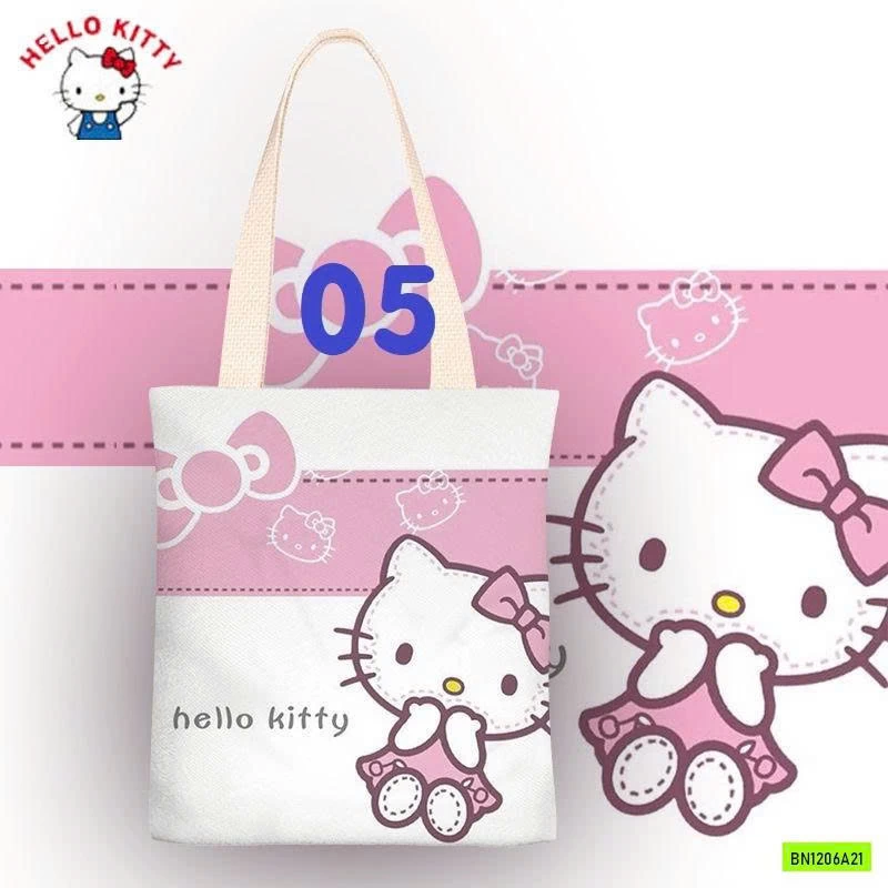 BST TÚI VẢI CANVAS KITTY