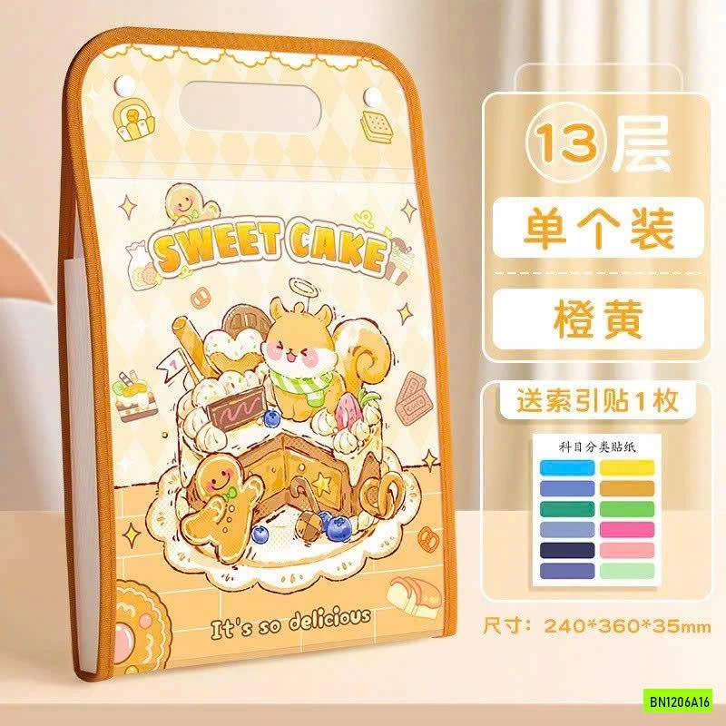 TÚI FILE ĐỰNG TÀI LIỆU 13 NGĂN