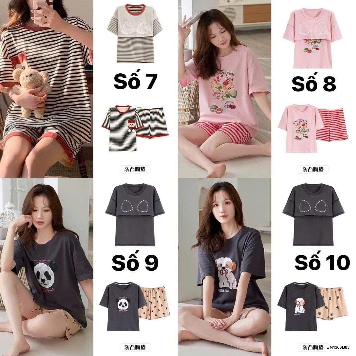 BỘ COTTON MẶC NHÀ