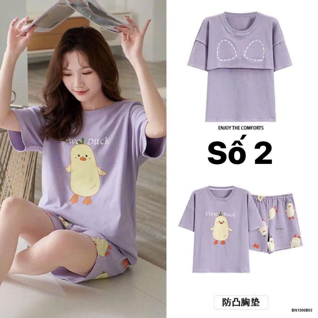 BỘ COTTON MẶC NHÀ