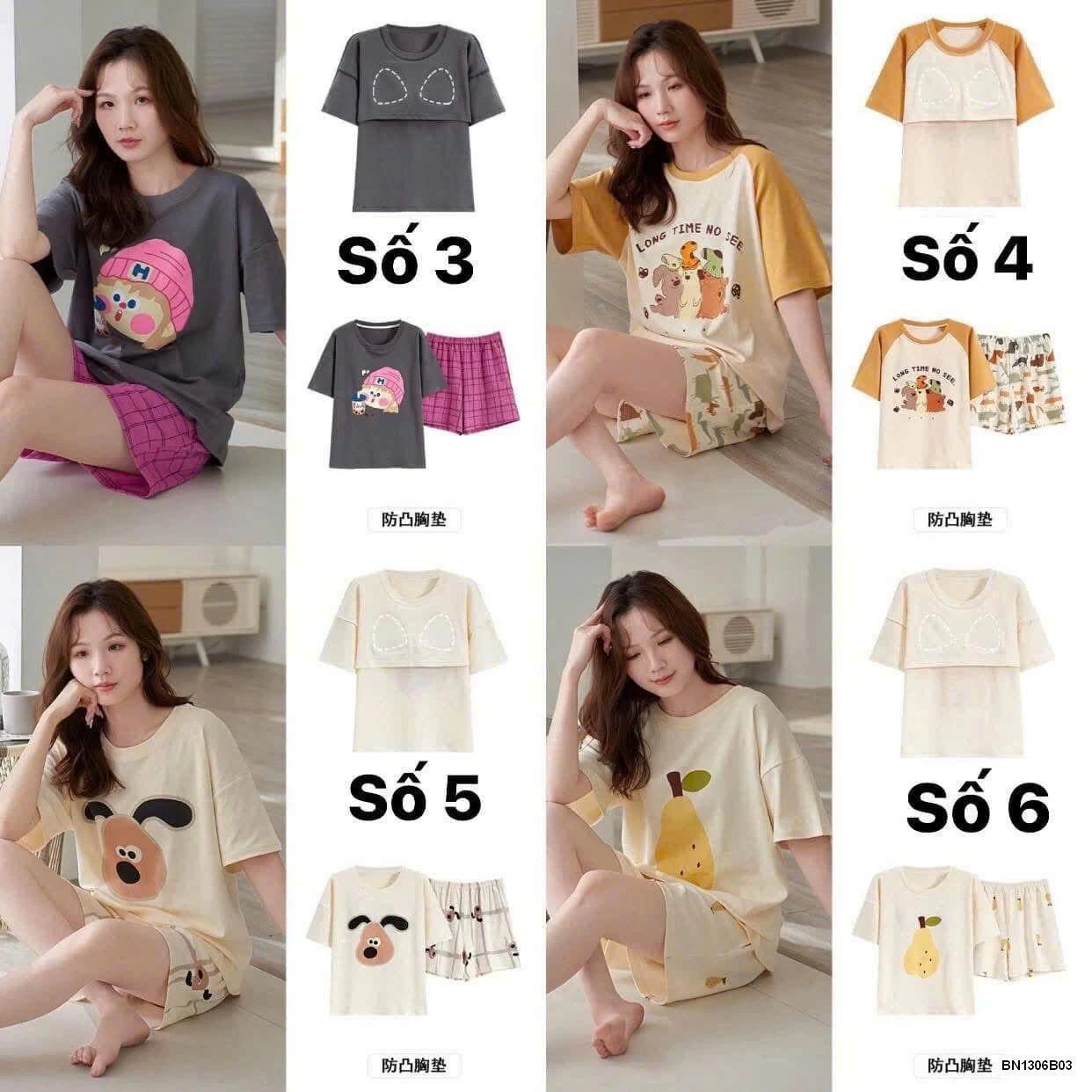 BỘ COTTON MẶC NHÀ