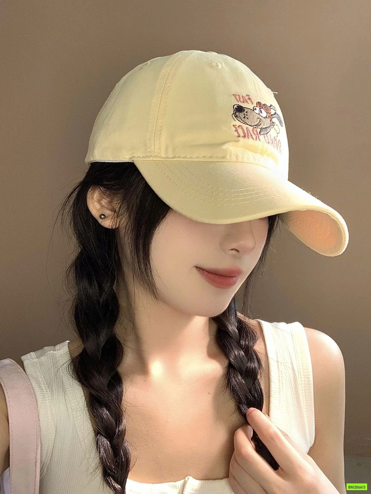 MŨ KẾT THÊU SNOOPY NỮ