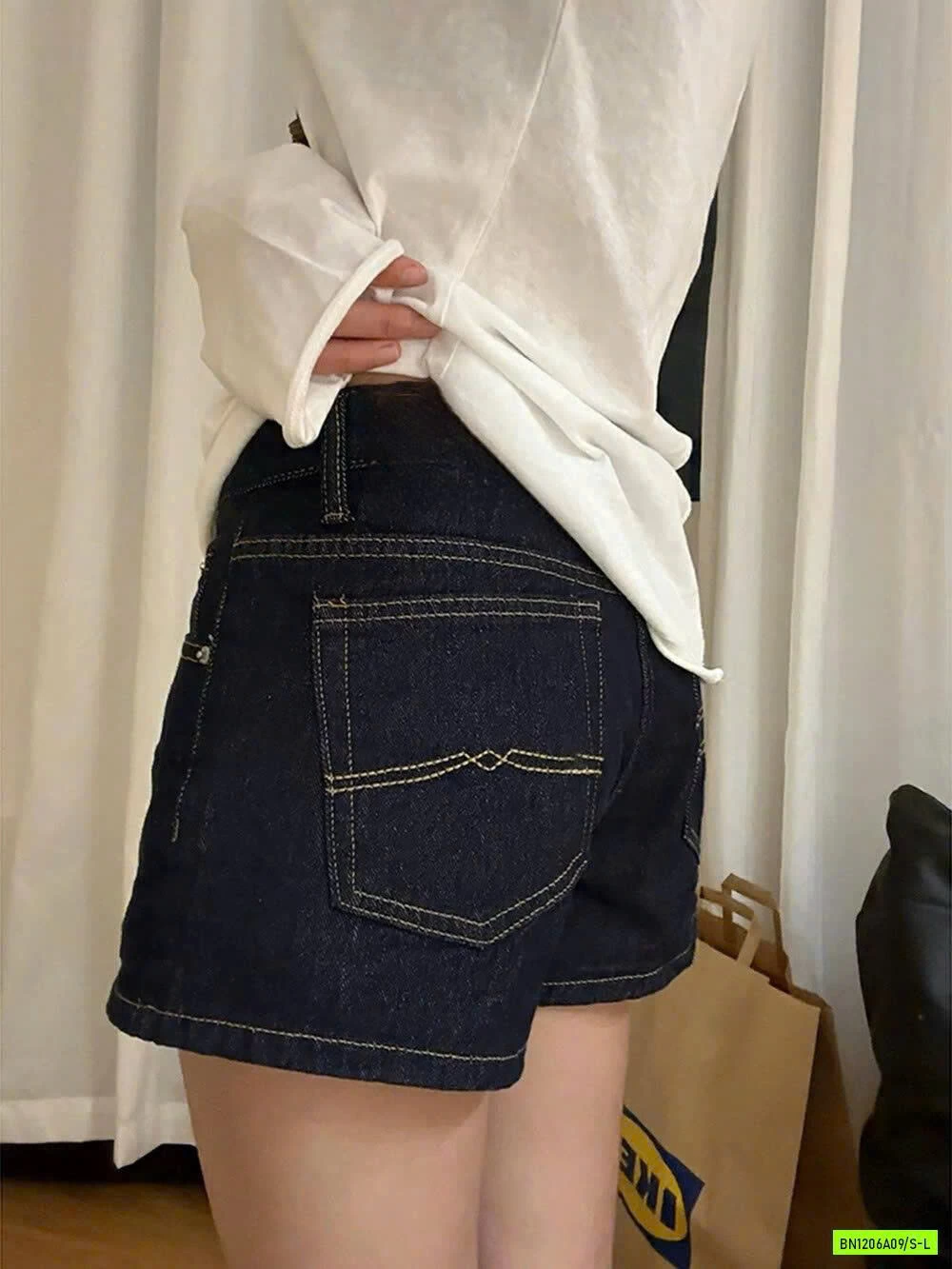 SHORT DENIM CHỈ NỔI WG.WE