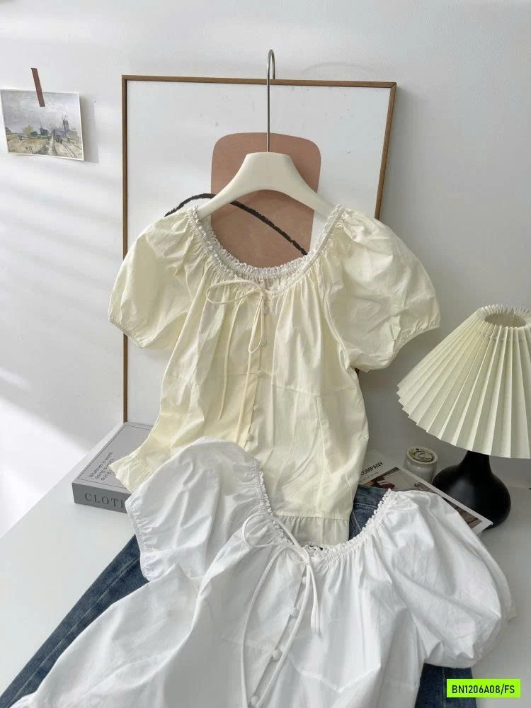 SƠ MI CỔ TRÒN TAY BỒNG