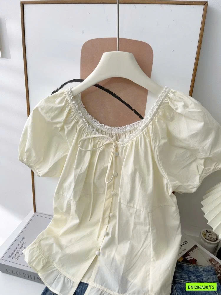 SƠ MI CỔ TRÒN TAY BỒNG