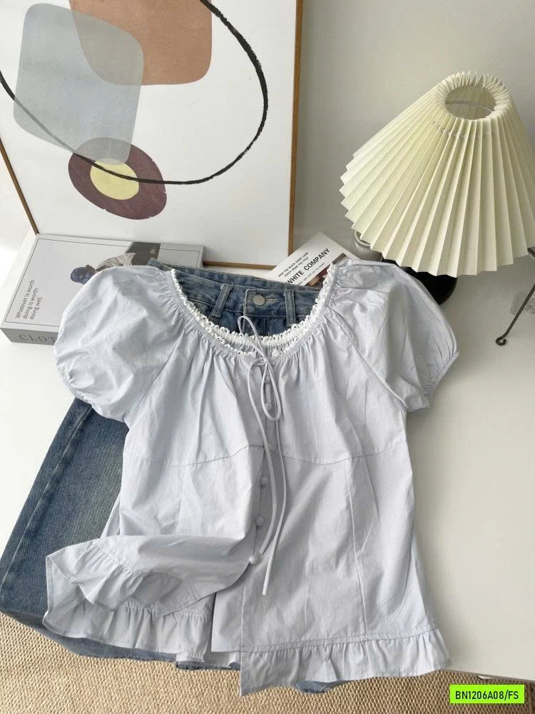 SƠ MI CỔ TRÒN TAY BỒNG