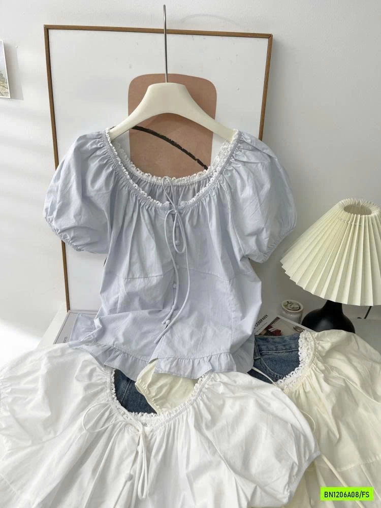 SƠ MI CỔ TRÒN TAY BỒNG