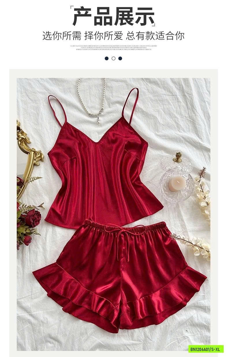 BỘ NGỦ LỤA 2 DÂY