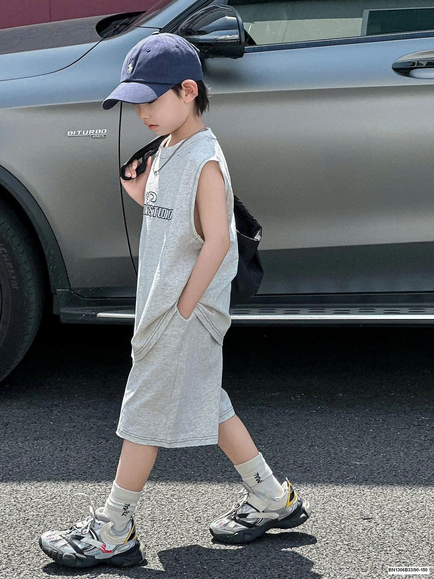 SÉT TANKTOP RÁCH XÁM NHẠT