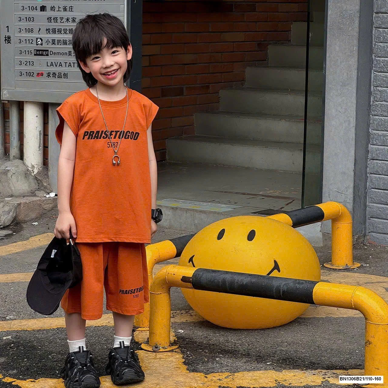 Set áo tank top bé trai