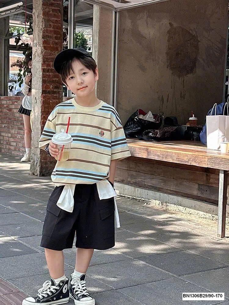 ÁO PHÔNG AMBB BÉ TRAI 25D131