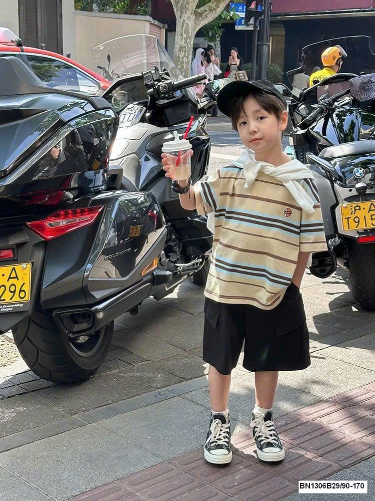 ÁO PHÔNG AMBB BÉ TRAI 25D131