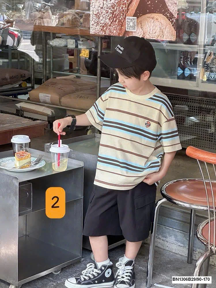 ÁO PHÔNG AMBB BÉ TRAI 25D131