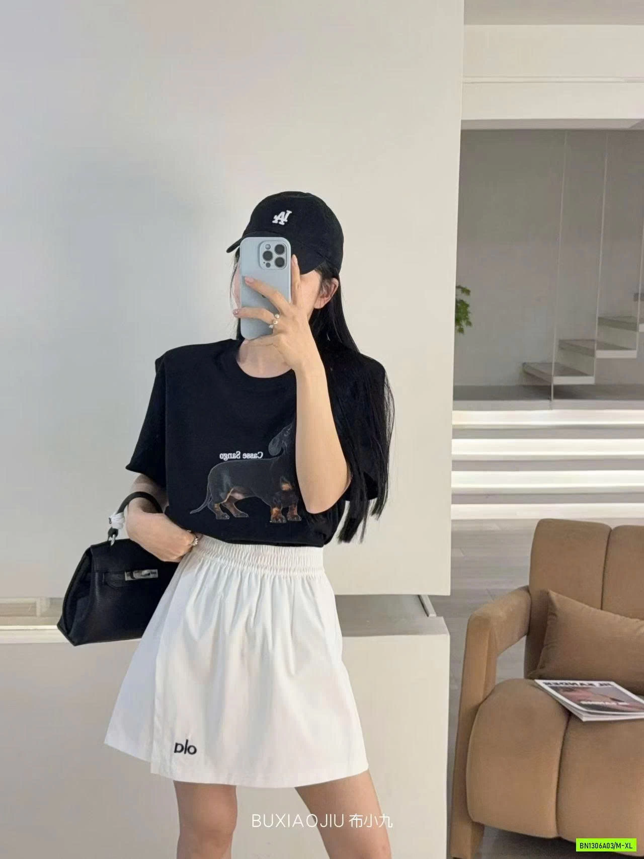 QUẦN GIẢ VÁY THÊU CHỮ CatKaiser