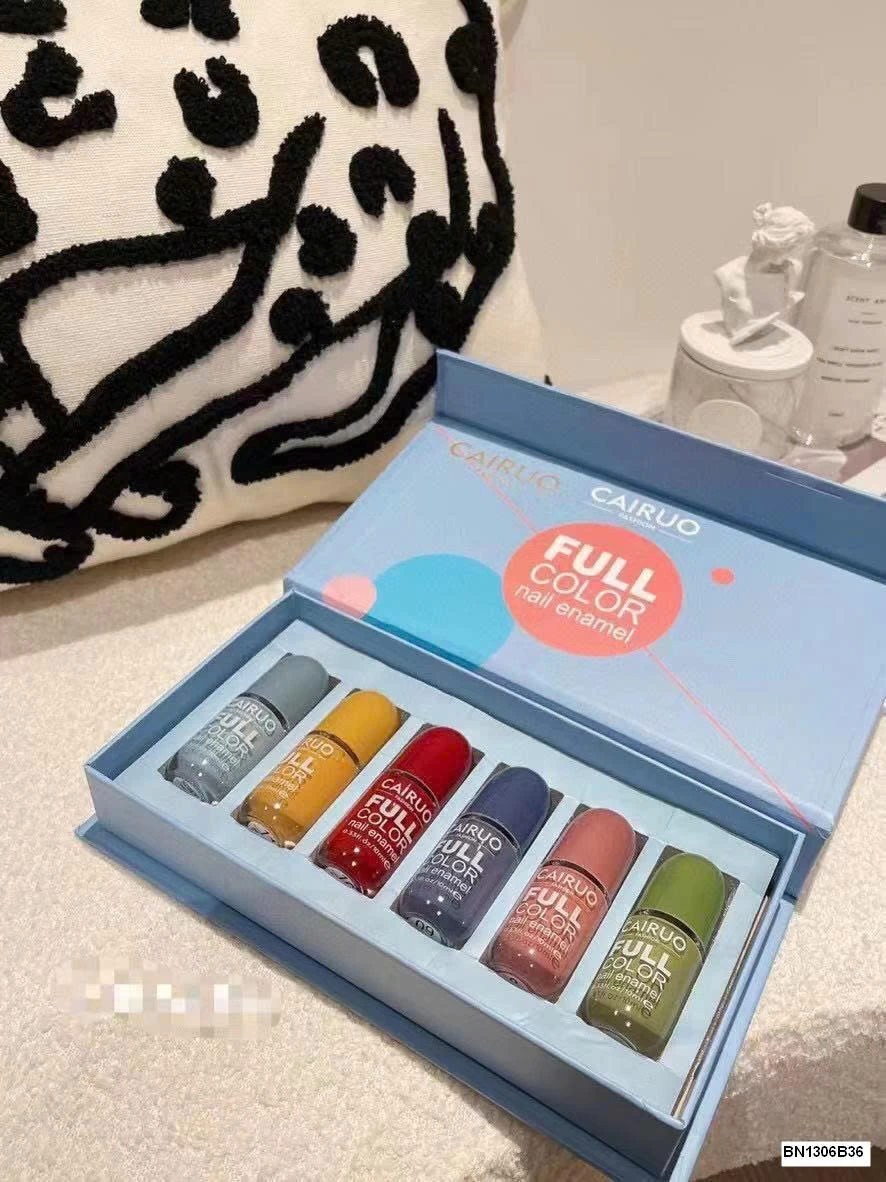 SÉT 6 LỌ SƠN MÓNG TAY CAIRUO NEW COLOR