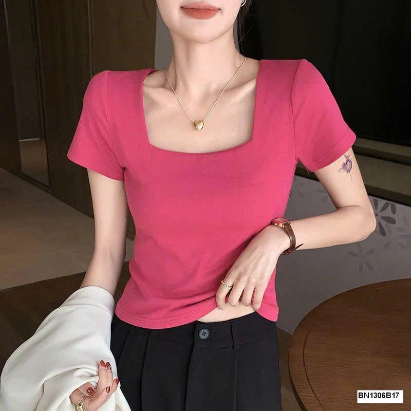 ÁO CỔ VUÔNG NỮ