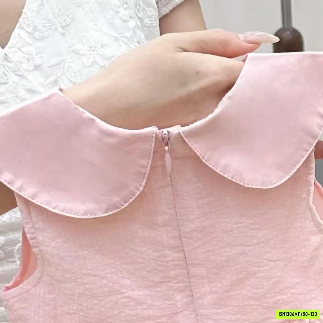 ĐẦM HỒNG CỔ SEN COCOGIRIN