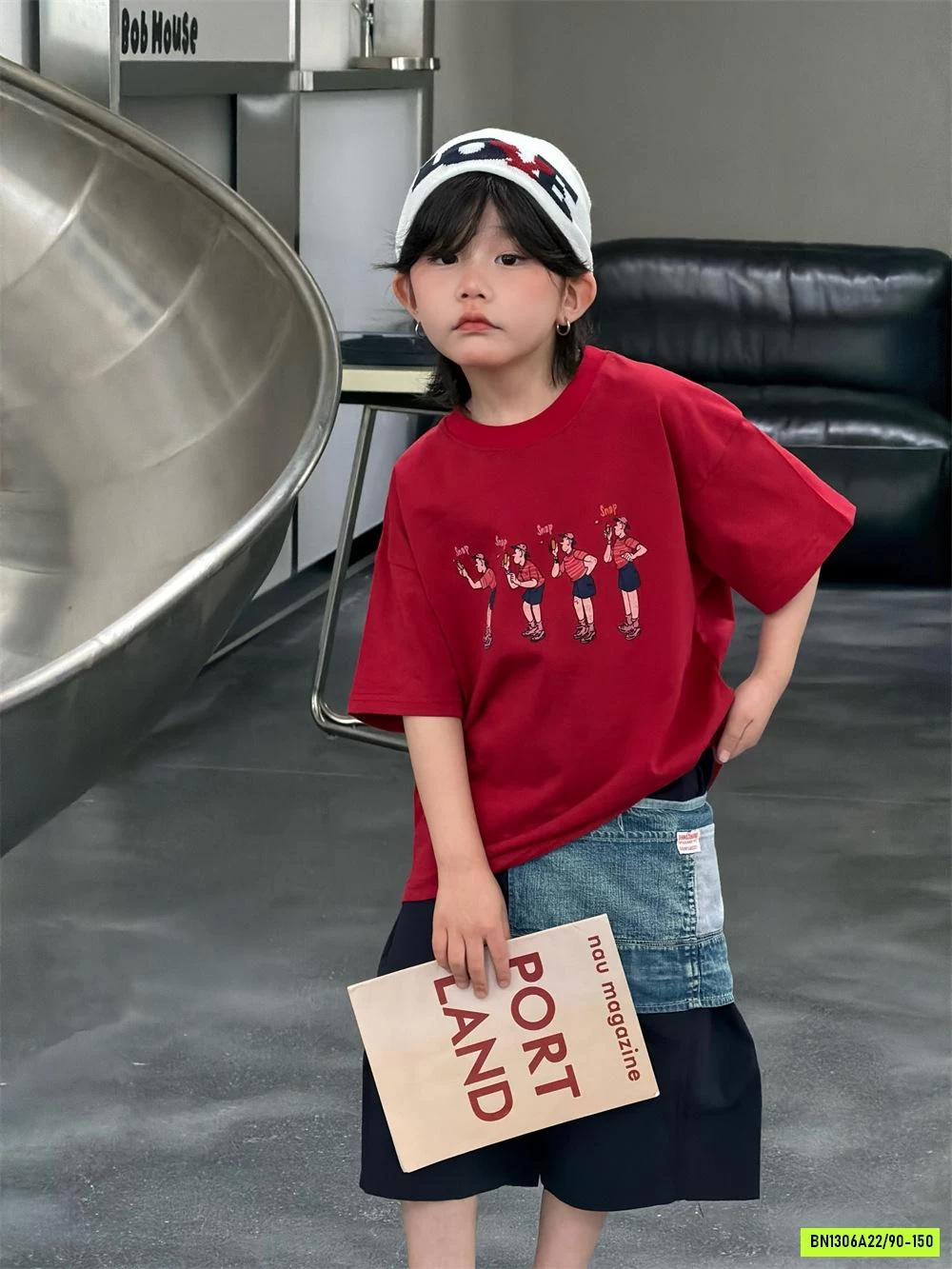 ÁO THUN ĐỎ MIX SHORT ĐEN