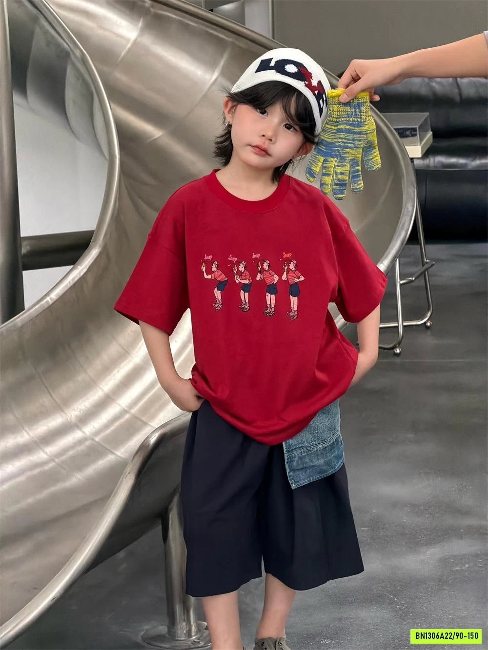 ÁO THUN ĐỎ MIX SHORT ĐEN