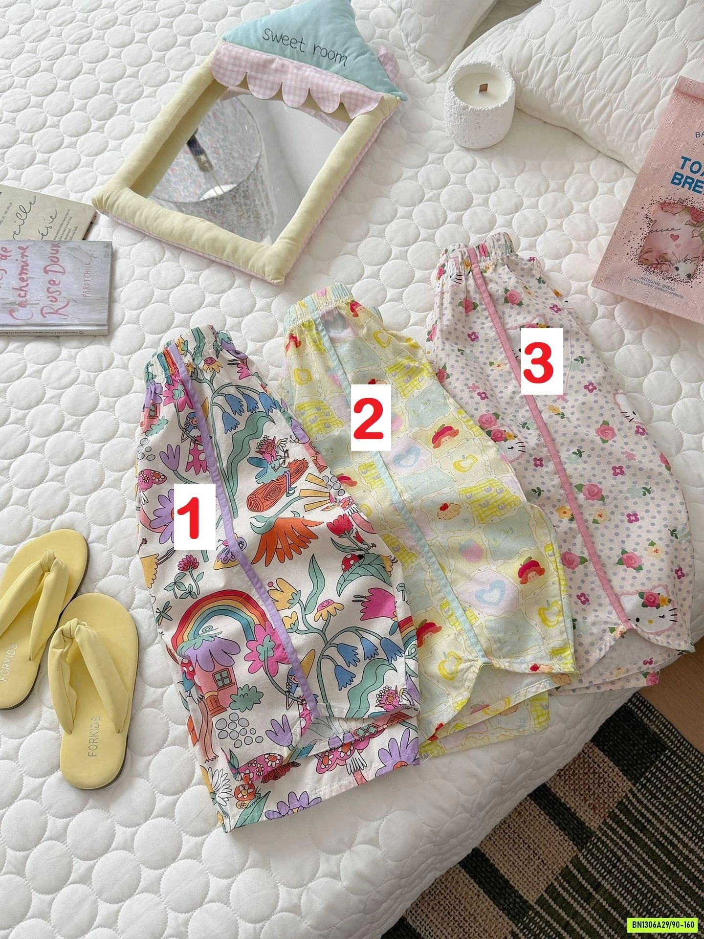 BAGGY ĐŨI HỌA TIẾT CHỐNG MUỖI
