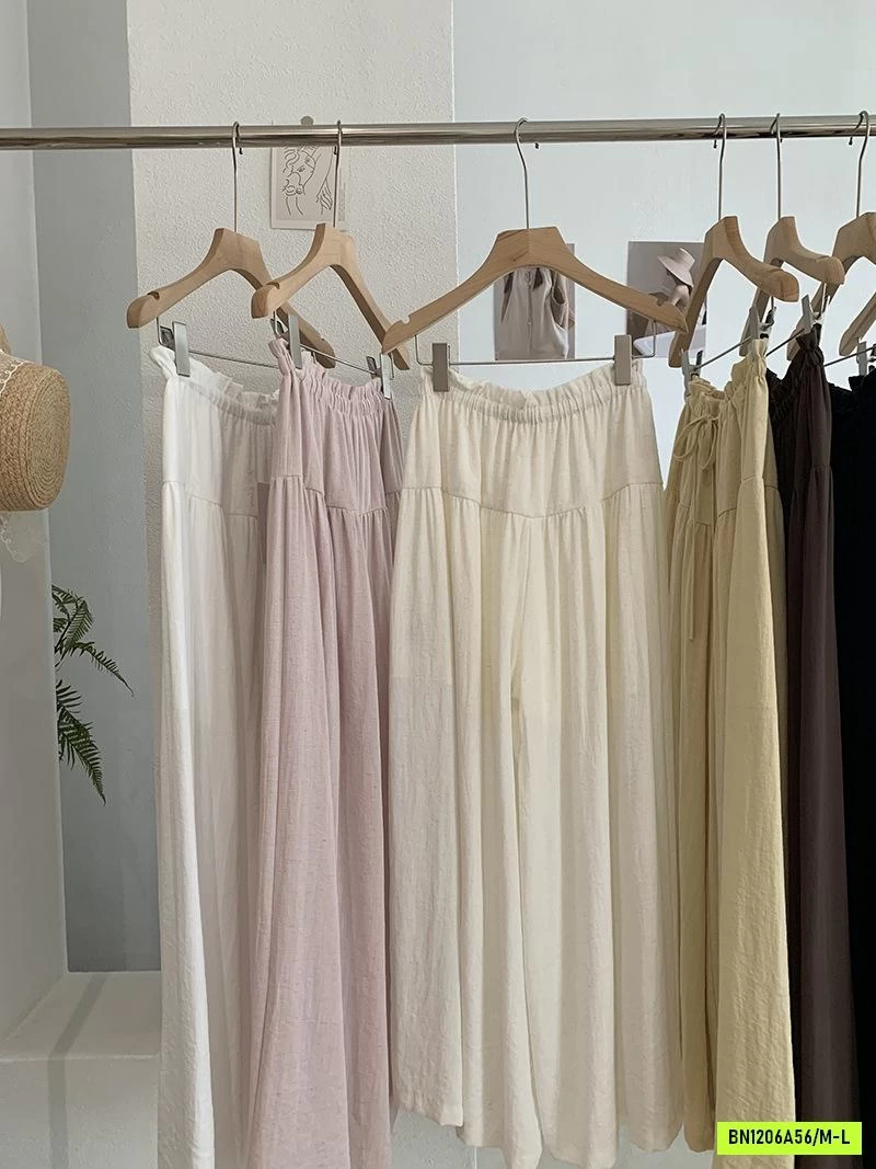 QUẦN SUÔNG ĐŨI LINEN
