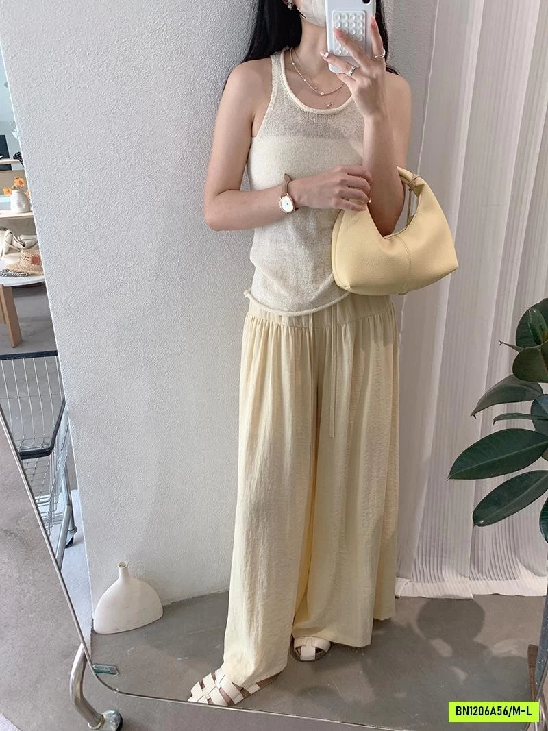 QUẦN SUÔNG ĐŨI LINEN