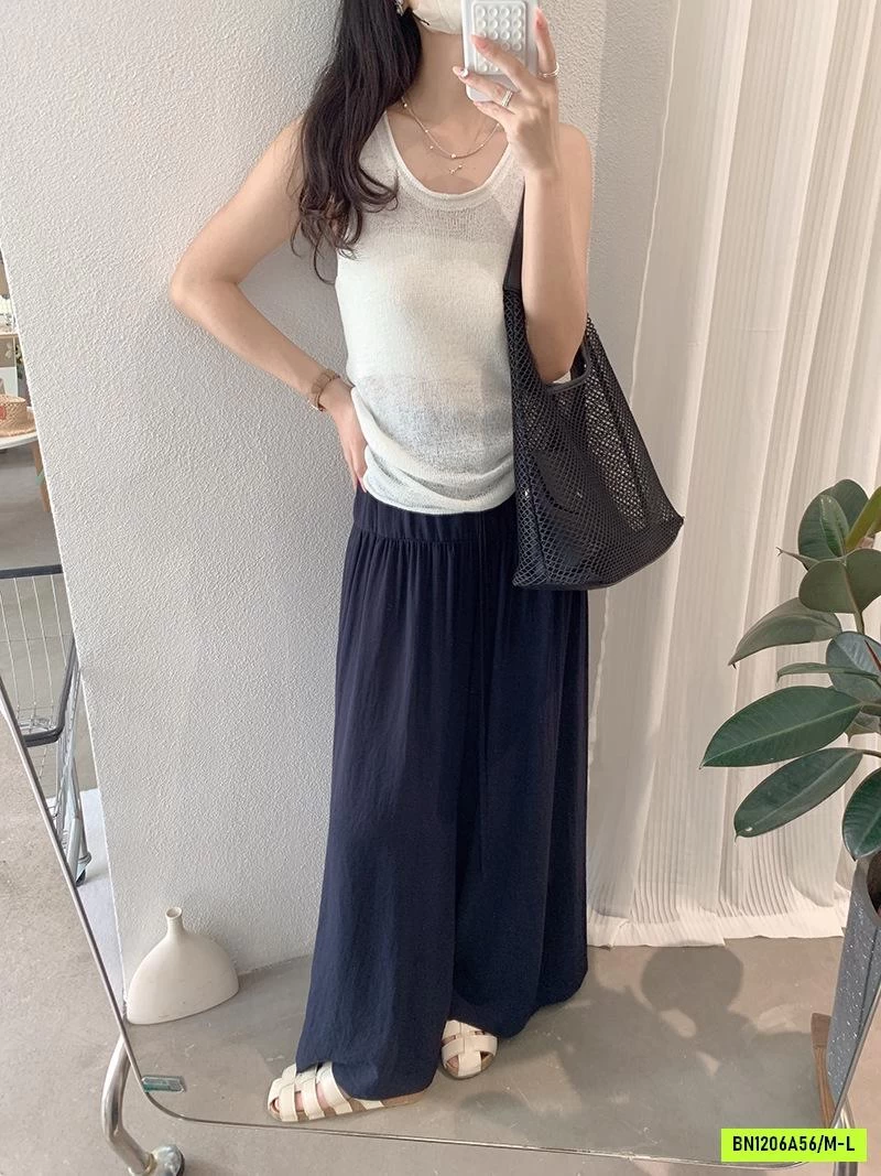 QUẦN SUÔNG ĐŨI LINEN
