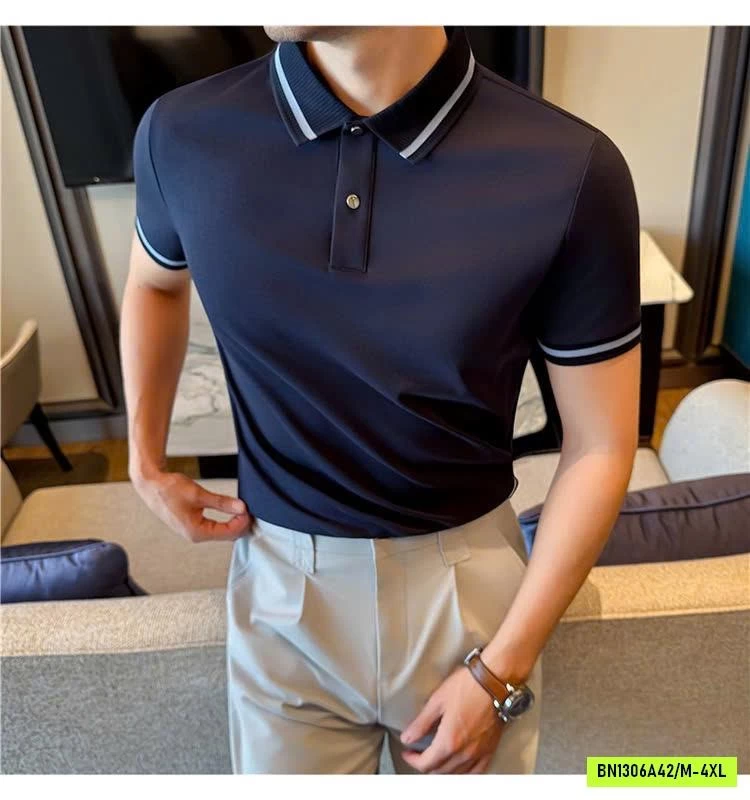 ÁO POLO NAM PHỐI VIỀN CAO CẤP