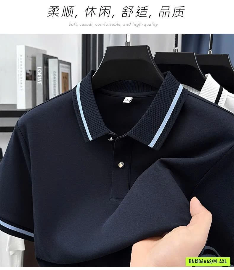 ÁO POLO NAM PHỐI VIỀN CAO CẤP