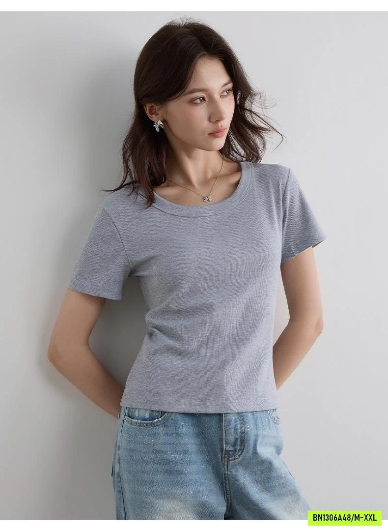 ÁO THUN BOZIP CỔ VUÔNG