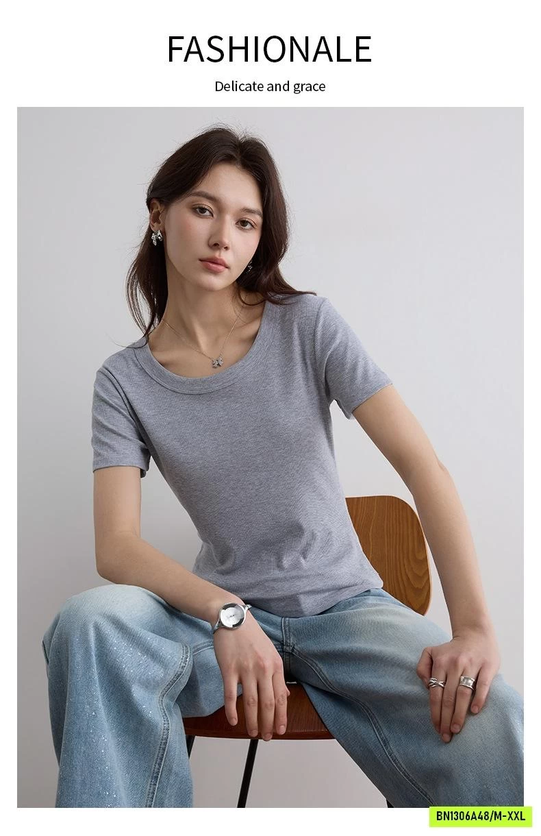 ÁO THUN BOZIP CỔ VUÔNG