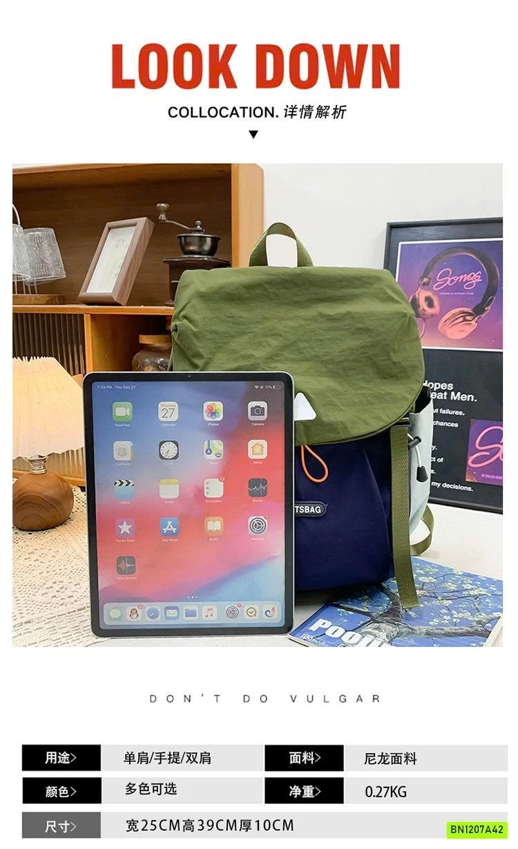 BALO VẢI DÙ LEO NÚI