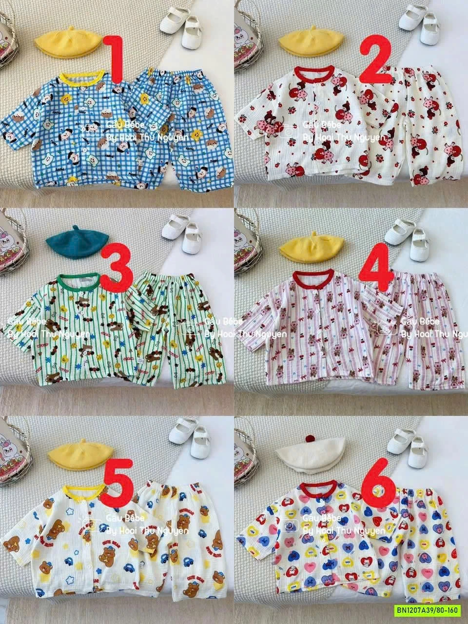 BỘ ĐŨI HOẠT HÌNH ĐÁNG YÊU