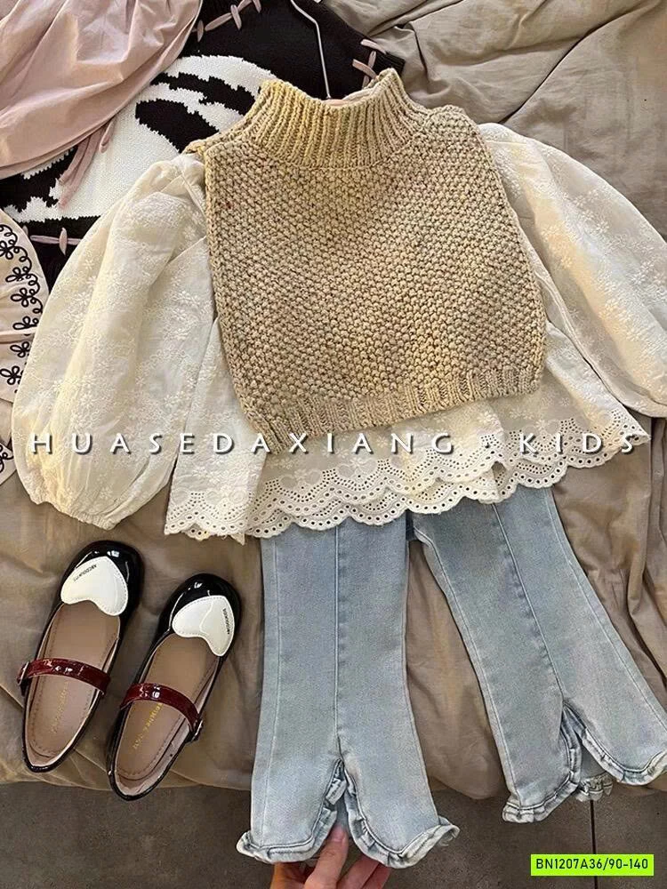 SÉT SƠ MI BBD QUẦN LOE 3 CHI TIẾT