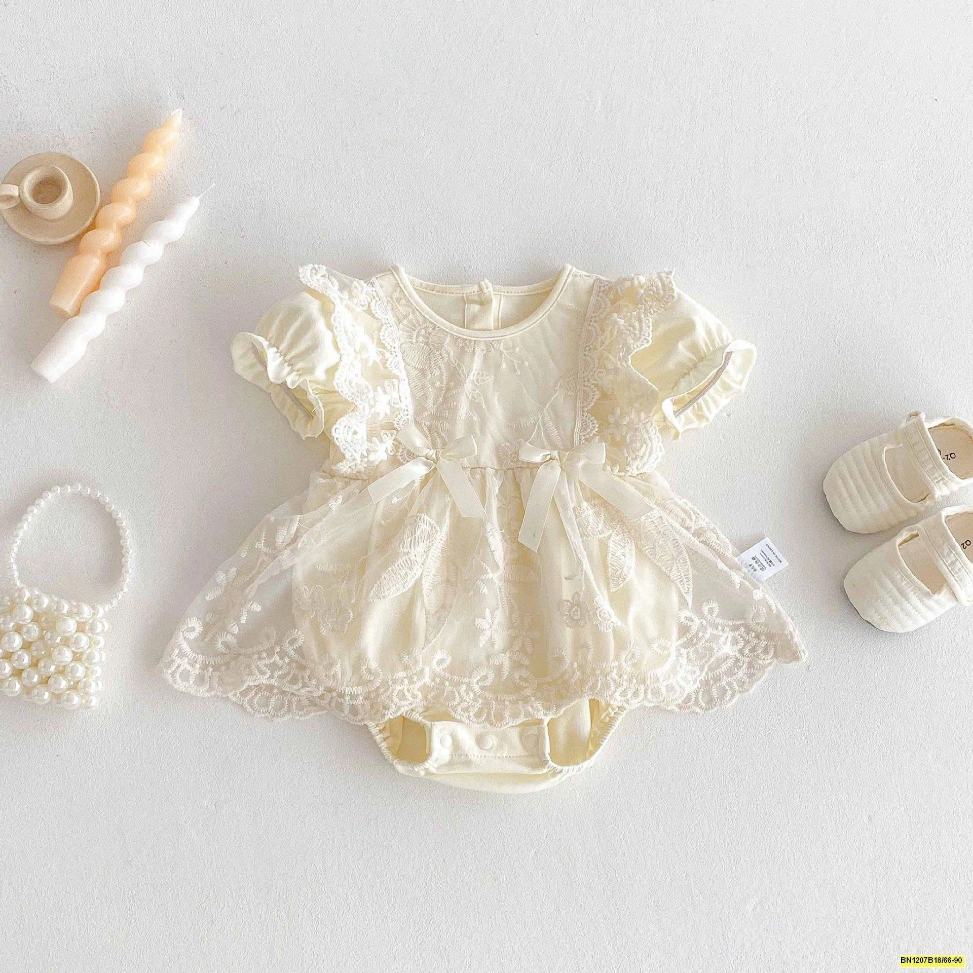 BODY COTON PHỐI REN