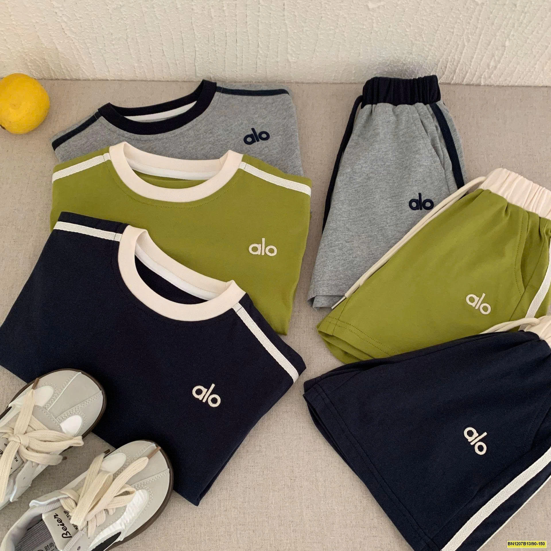 BỘ COTTON ALO CỘC TAY