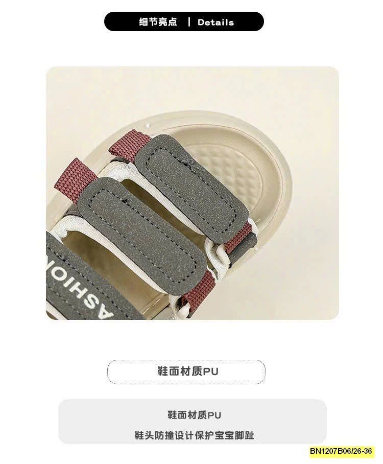 DÉP SANDAL BÉ TRAI