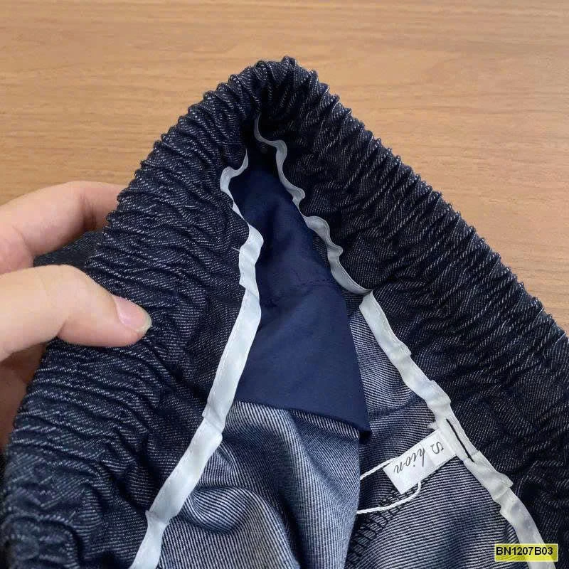 QUẦN SHORT PHỐI VIỀN REN CHO NỮ