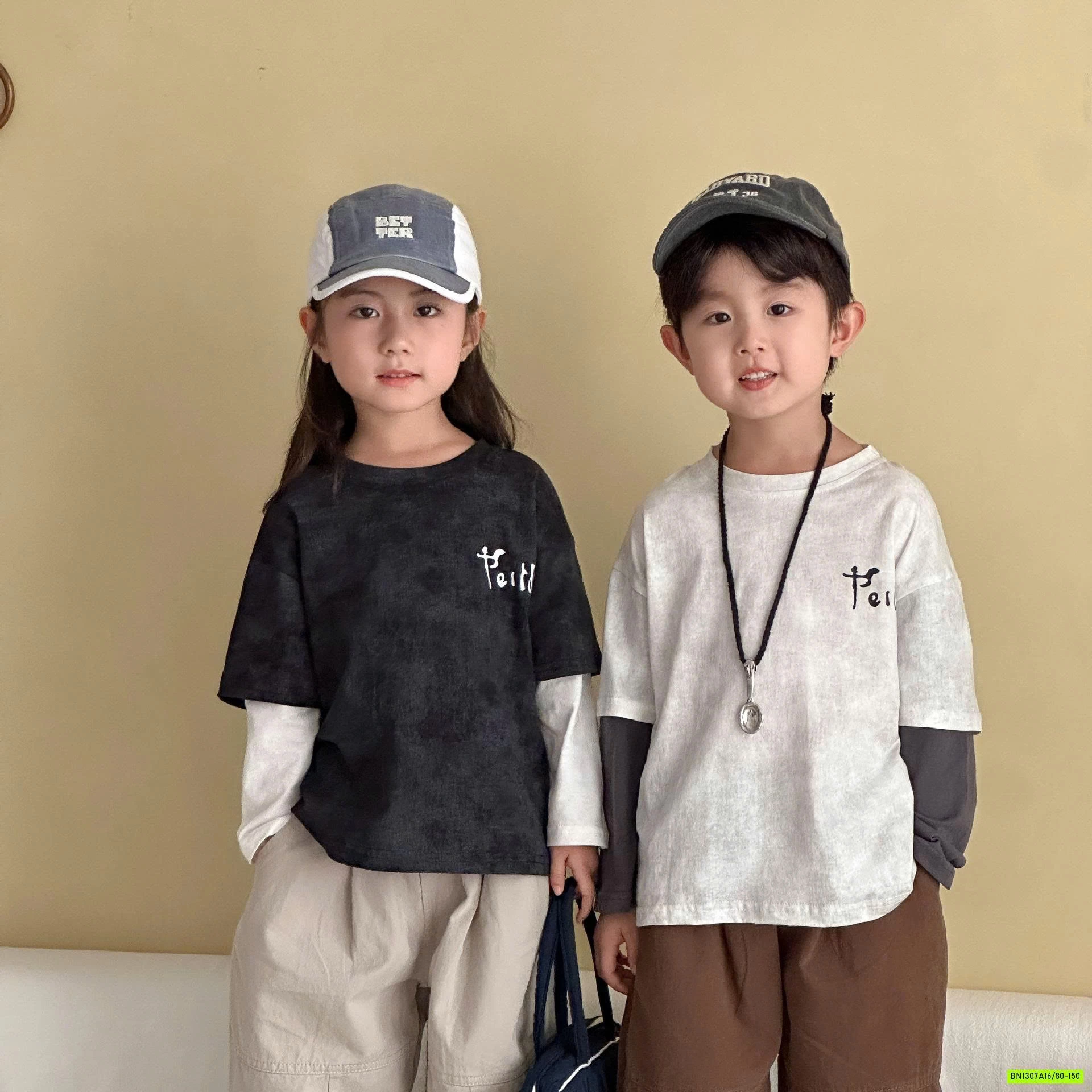 ÁO THUN LOANG GIẢ 2 LỚP DÀI TAY