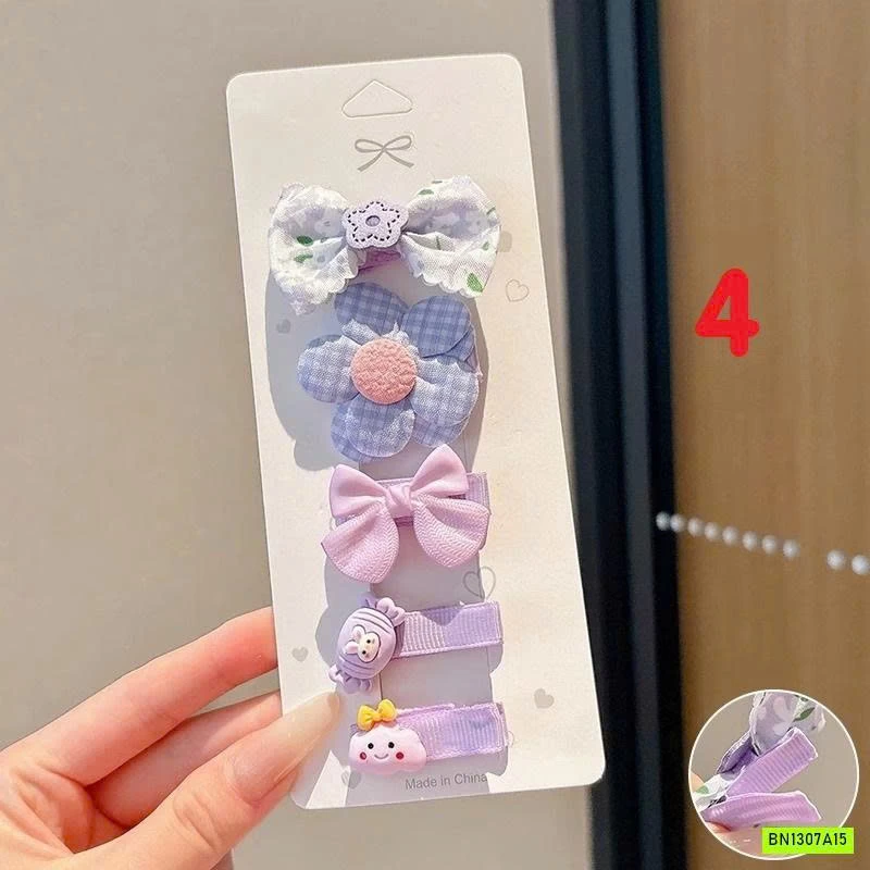 SÉT 5 KẸP TÓC ĐÁNG YÊU