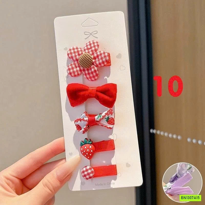 SÉT 5 KẸP TÓC ĐÁNG YÊU