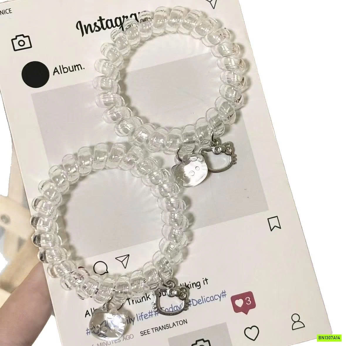 SÉT 5 DÂY BUỘC TÓC LÒ XO