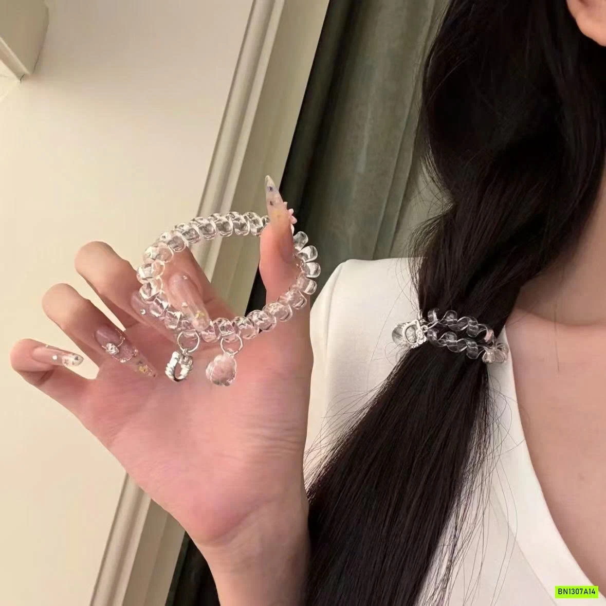 SÉT 5 DÂY BUỘC TÓC LÒ XO