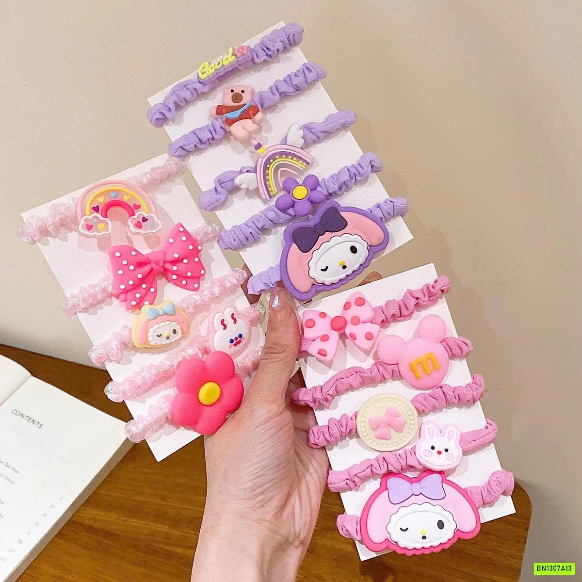 SÉT 5 CHUN BUỘC TÓC DỄ THƯƠNG