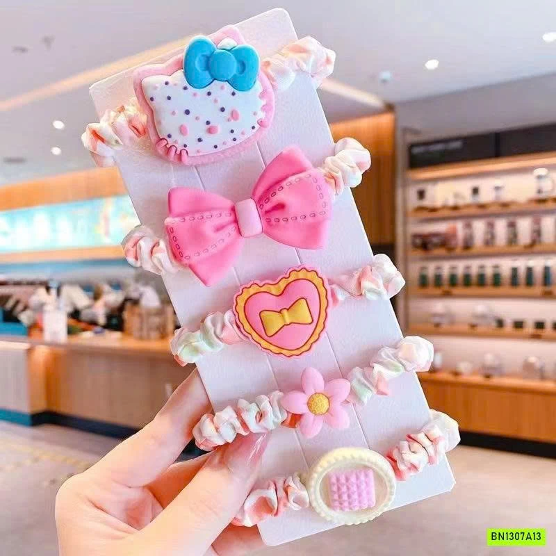 SÉT 5 CHUN BUỘC TÓC DỄ THƯƠNG